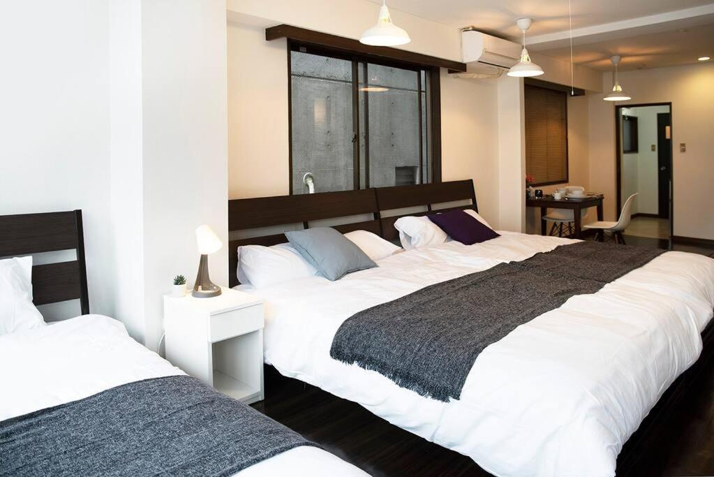 ③2Station To Shinjuku. 3 Double Beds. Specious 45㎡ Apartment Tokyo Exterior photo
